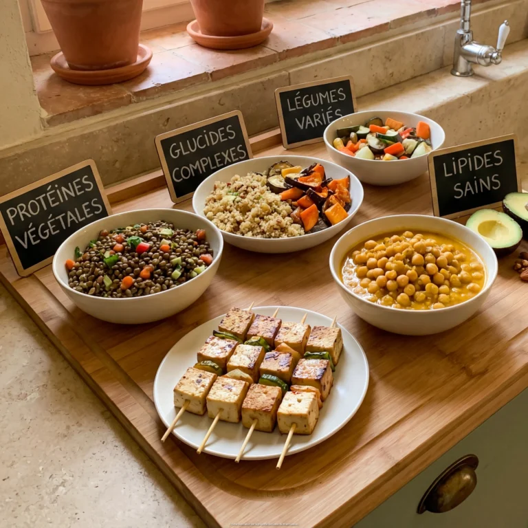 Comment équilibrer un repas végétal complet