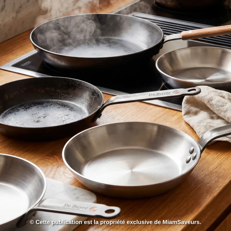 Poêles en acier carbone : le guide du culottage parfait