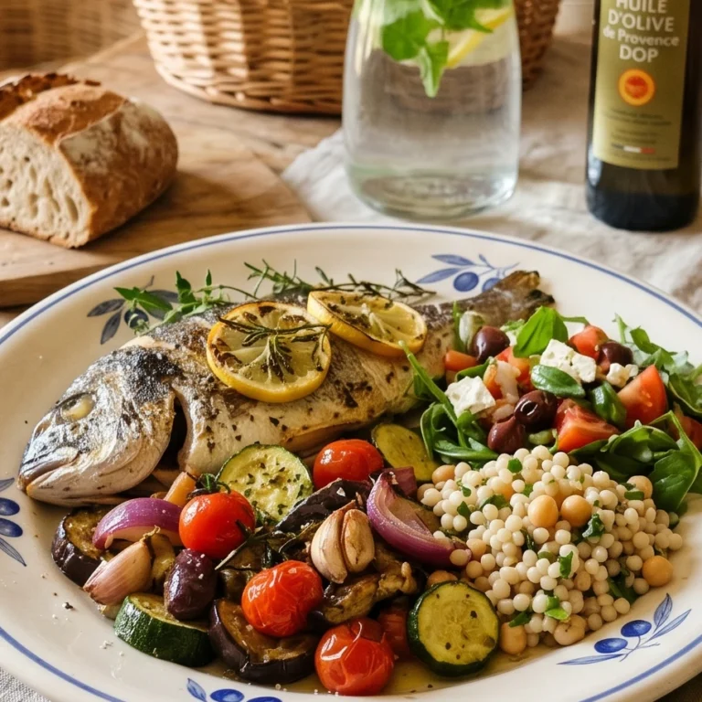 Assiette méditerranéenne équilibrée : guide pratique complet
