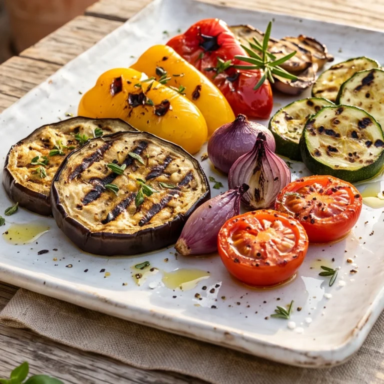 Légumes grillés à la méditerranéenne la recette ensoleillée
