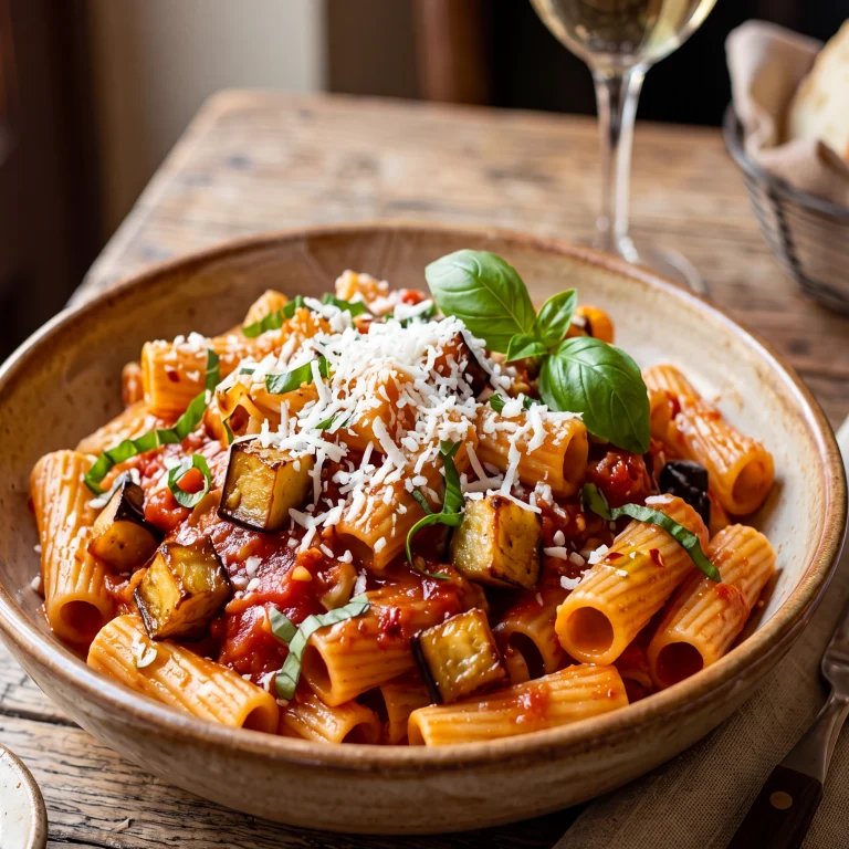 Authentique recette des pasta alla Norma siciliennes
